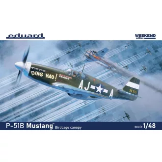 Eduard - P-51B/C Mustang Birdcage canopy repülő makett
