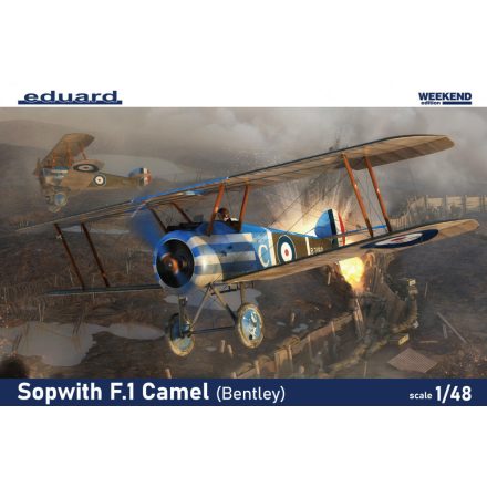 Eduard Sopwith F.1 Camel (Bentley) makett
