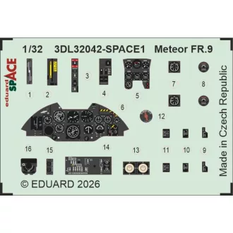 Eduard Meteor FR.9 for Revell fotómaratás készlet
