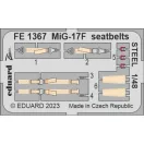 Eduard MiG-17F AMMO fotómaratás készlet