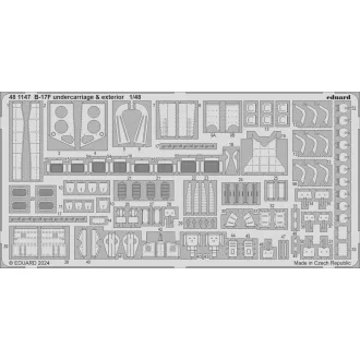 Eduard B-17F PART II fotómaratás készlet