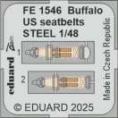 Eduard Buffalo US version for Tamiya fotómaratás készlet