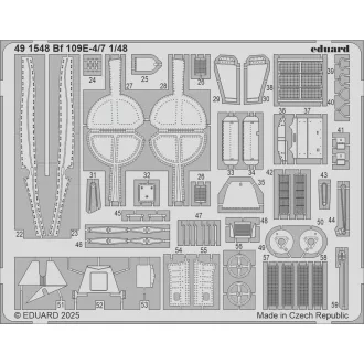 Eduard Bf 109E-4/7 for Tamiya fotómaratás készlet