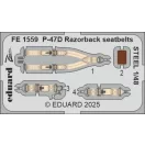 Eduard P-47D Razorback for Miniart fotómaratás készlet