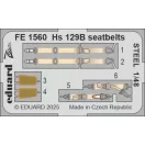 Eduard Hs 129B for Takom fotómaratás készlet