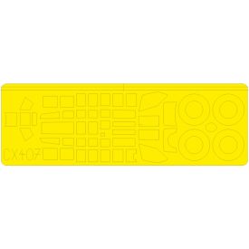 Eduard Bf 110C (Eduard) maszkoló