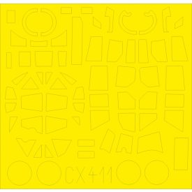 Eduard Do 17Z (Airfix) maszkoló