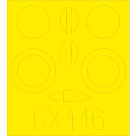 Eduard Avia B.534 III. serie Weekend (Eduard) maszkoló