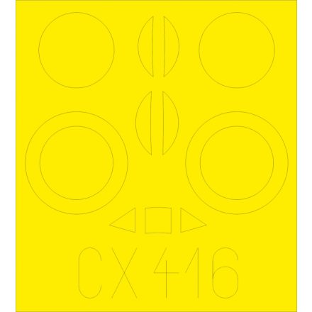 Eduard Avia B.534 III. serie Weekend (Eduard) maszkoló