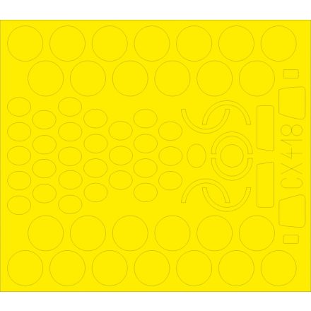 Eduard C-54 (Revell) maszkoló