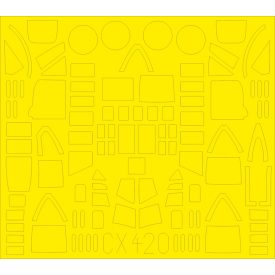 Eduard Whitley Mk. V (Airfix) maszkoló