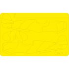 Eduard Spitfire camo scheme A 1/72 maszkoló