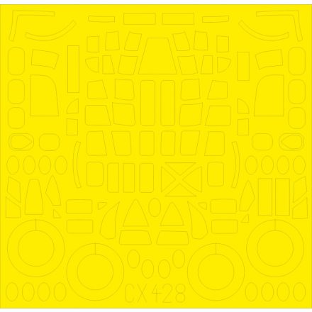 Eduard Stirling Mk. I (Italeri) maszkoló