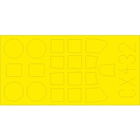 Eduard F4F-4 (Airfix) maszkoló