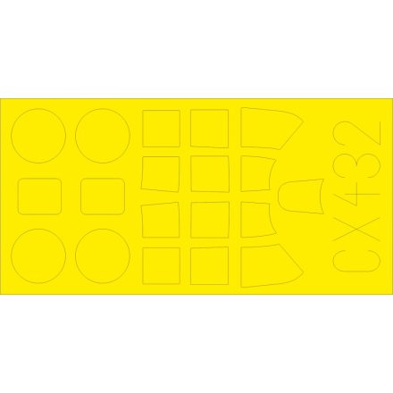 Eduard F4F-4 (Airfix) maszkoló