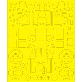 Eduard Shackleton MR.2 (Airfix) maszkoló