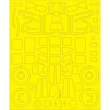 Eduard Shackleton MR.2 (Airfix) maszkoló