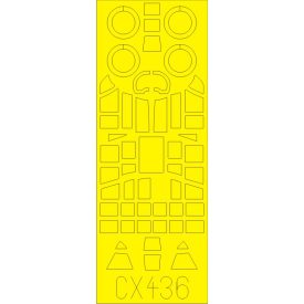 Eduard Ju 87B-1 (Airfix) maszkoló