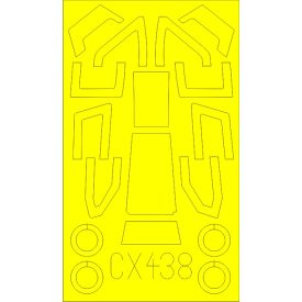 Eduard AH-64D Block II (Academy) maszkoló