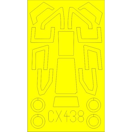 Eduard AH-64D Block II (Academy) maszkoló