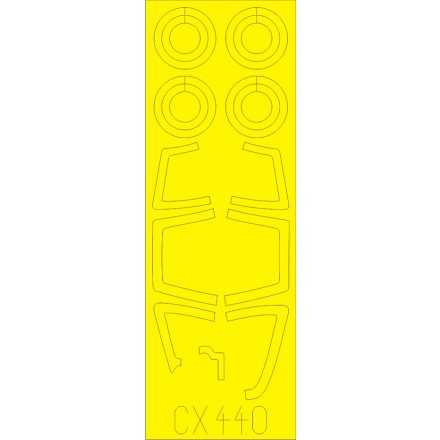 Eduard Su-33 (Trumpeter) maszkoló