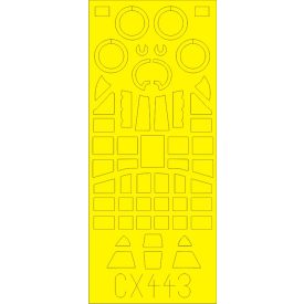 Eduard Ju 87B-2 (Zvezda) maszkoló