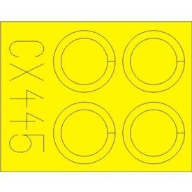 Eduard Fokker E. II Eindecker (Airfix) maszkoló