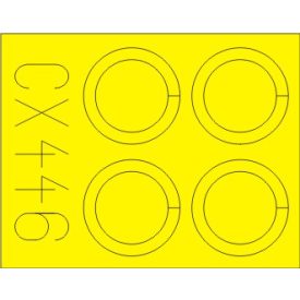 Eduard RAF BE.2c Nightfighter (Airfix) maszkoló