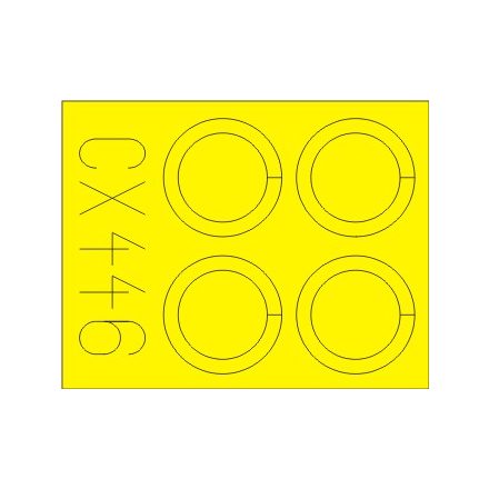 Eduard RAF BE.2c Nightfighter (Airfix) maszkoló