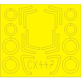 Eduard MiG-29 Izdeliye 9-13 (Zvezda) maszkoló