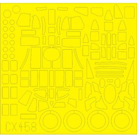 Eduard Halifax B Mk. III (Revell) maszkoló