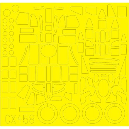 Eduard Halifax B Mk. III (Revell) maszkoló