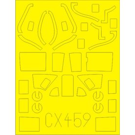 Eduard Beaufighter TF Mk.10 (Airfix) maszkoló