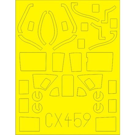 Eduard Beaufighter TF Mk.10 (Airfix) maszkoló