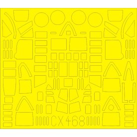 Eduard Whitley Mk. VII (Airfix) maszkoló