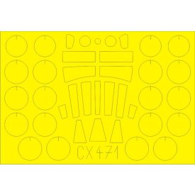 Eduard Victor B Mk.2 (BS) (Airfix) maszkoló