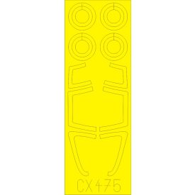 Eduard Su-33 Flanker D (Zvezda) maszkoló