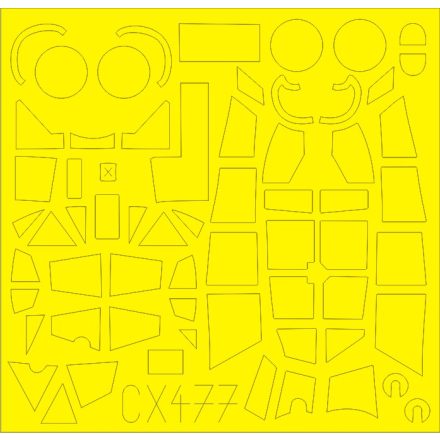 Eduard Do 17Z-2 (ICM) maszkoló