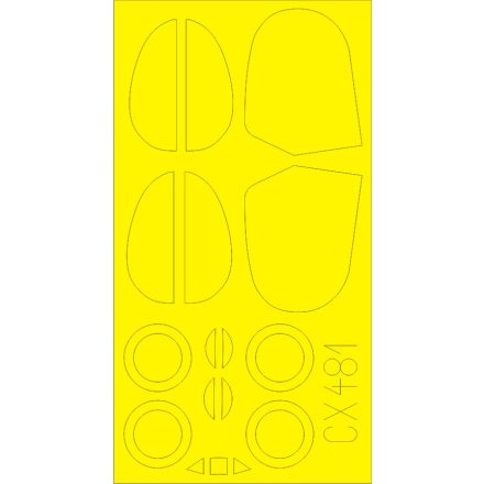 Eduard B-534 early series (Eduard) maszkoló