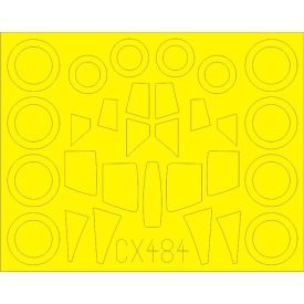 Eduard MiG-31 (Trumpeter) maszkoló