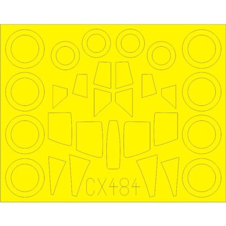 Eduard MiG-31 (Trumpeter) maszkoló