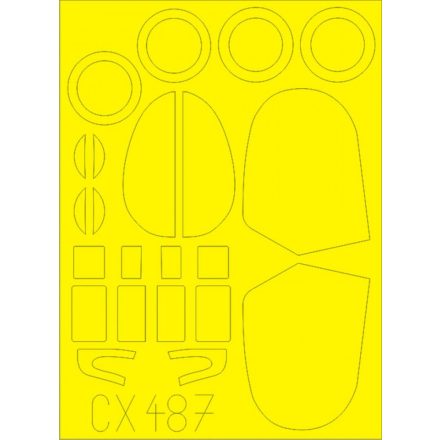 Eduard Avia Bk.534 (Eduard) maszkoló