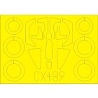 Eduard Su-17M3 (Modelsvit) maszkoló