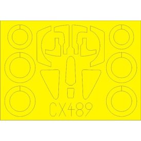 Eduard Su-17M3 (Modelsvit) maszkoló