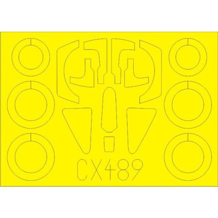 Eduard Su-17M3 (Modelsvit) maszkoló