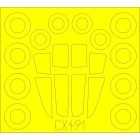 Eduard Su-34 (Trumpeter) maszkoló