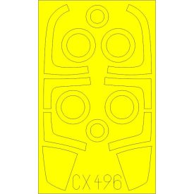 Eduard F-15E (Great Wall Hobby) maszkoló