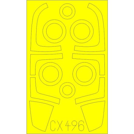 Eduard F-15E (Great Wall Hobby) maszkoló