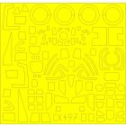 Eduard Fortress Mk. III (Airfix) maszkoló