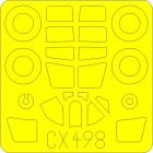 Eduard P-40N (Special Hobby) maszkoló